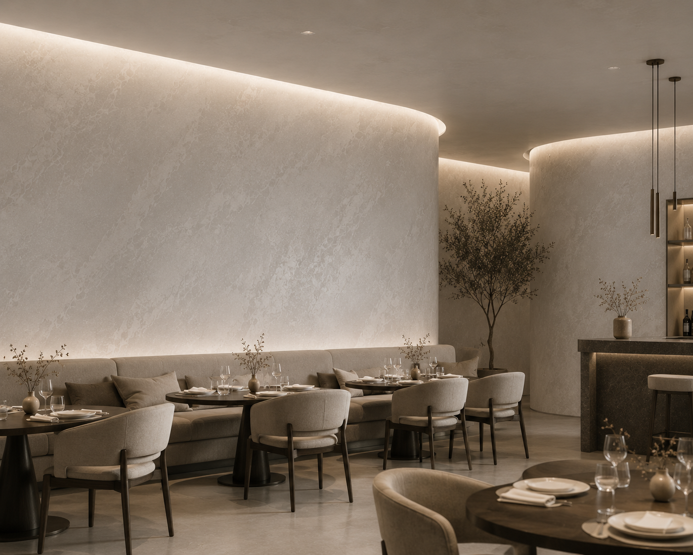 Marmorino Feature Wall
